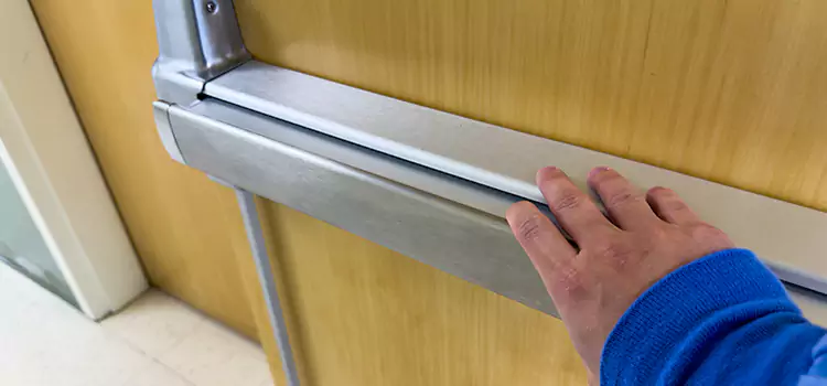 Installing a Push Bar on a Door Kearney